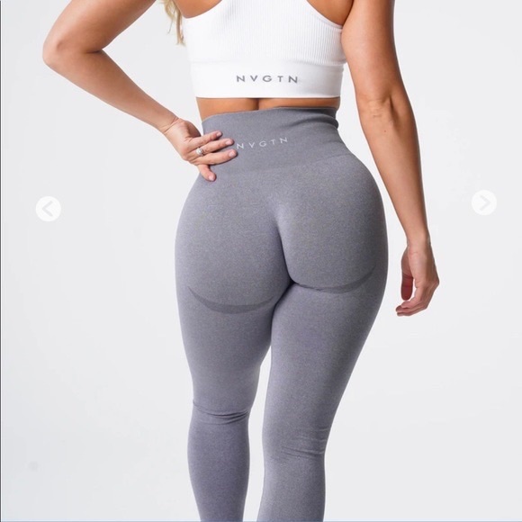 *SOLD* NVGTN Grey Contour Leggings - Picture 1 of 4